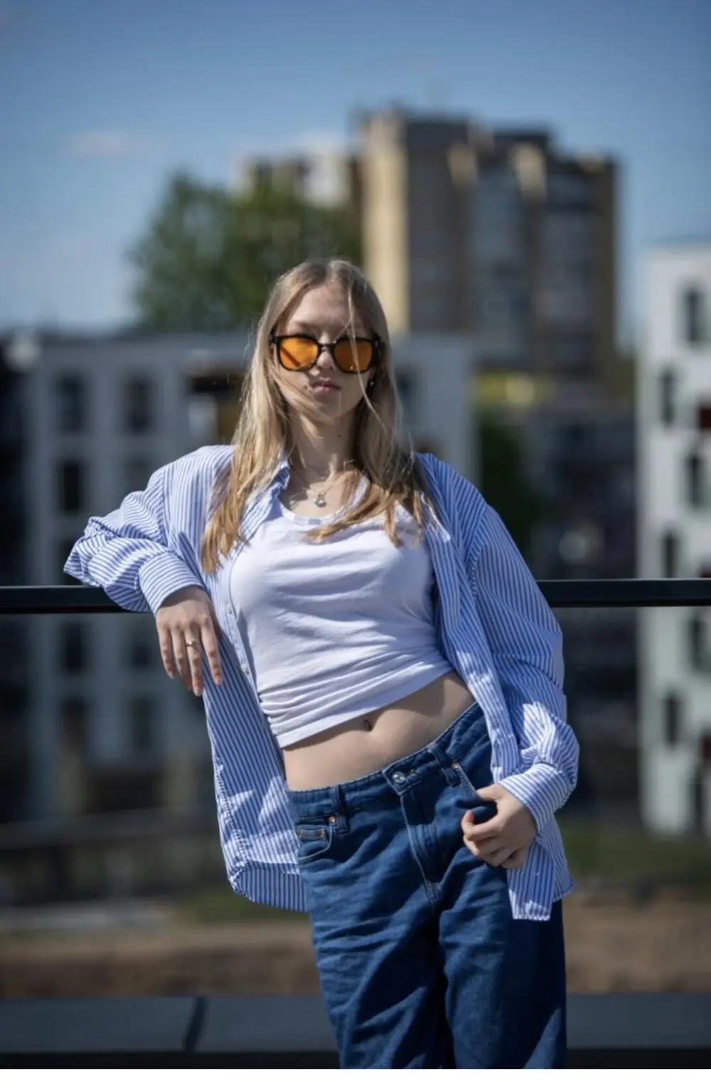 Editorial, dryžuoti marškiniai